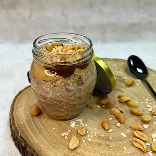 VIDEO: Snickers Oatmeal-Chia Glas