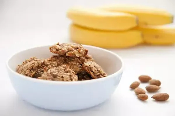 Gesunde Kekse aus drei Zutaten mit Banane